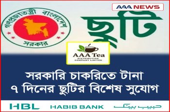 সরকারি চাকরিতে টানা ৭ দিনের ছুটির বিশেষ সুযোগ